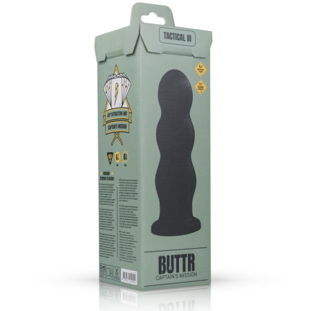 Анальная пробка BUTTR - Tactical III Butt Plug || Анальна пробка BUTTR - Tactical III Butt Plug