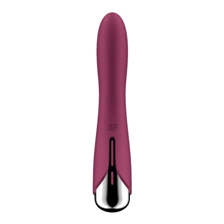 Вибратор точки G с вращением Satisfyer Spinning Vibe 1 Red, 2 мотора || Вібратор точки G з обертанням Satisfyer Spinning Vibe 1 Red, 2 мотори