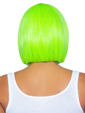 Парик Leg Avenue 12″ Neon short bob wig Neon Green || Перука Leg Avenue 12″ Neon short bob wig Neon Green