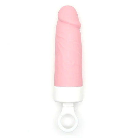 Вибратор CuteVibe Teddy Brown (Pink Dildo), реалистичный вибратор под видом мороженого || Вібратор CuteVibe Teddy Brown (Pink Dildo), реалістичний вібратор під виглядом морозива