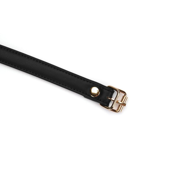 Маска на глаза Liebe Seele Black Organosilicon Blindfold, экокожа