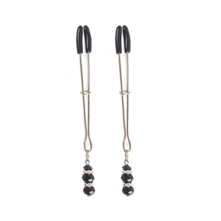 Зажимы для сосков Art of Sex - Nipple Clamps Lovely Black || Затискач для сосків Art of Sex - Nipple Clamps Lovely Black