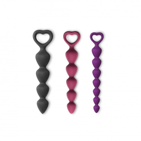 Анальная цепочка Love To Love BING BANG M - PLUM STAR || Анальний ланцюжок Love To Love BING BANG M - PLUM STAR