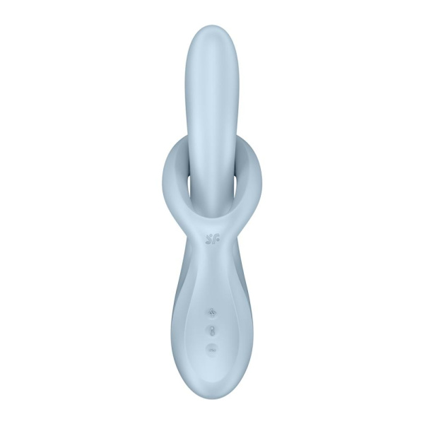 Вибратор с ротацией Satisfyer Heat Flex 4 Blue, подогрев до 39°C