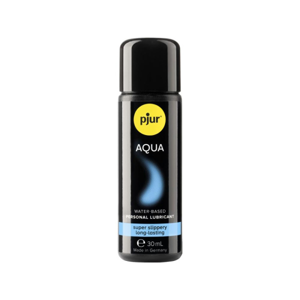 Лубрикант на водной основе pjur Aqua 30 мл, эффект бархатистой кожи без прилипания