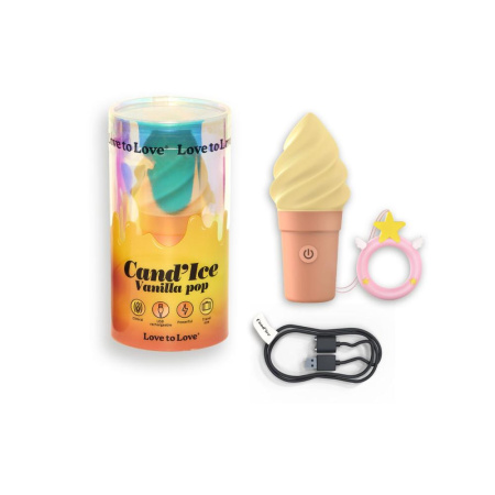 Вибратор-мороженое Love To Love CAND'ICE — VANILLA POP || Вібратор-морозиво Love To Love CAND'ICE — VANILLA POP
