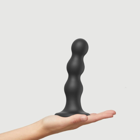 Насадка для страпона Strap-On-Me Dildo Plug Balls Black L || Насадка для страпона Strap-On-Me Dildo Plug Balls Black L