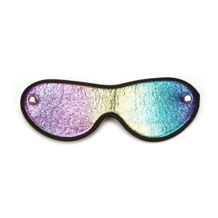 БДСМ-набор из экокожи на бархатной основе Liebe Seele Vivid Rainbow, 8 предметов || БДСМ-набір з екошкіри на оксамитовій основі Liebe Seele Vivid Rainbow, 8 предметів