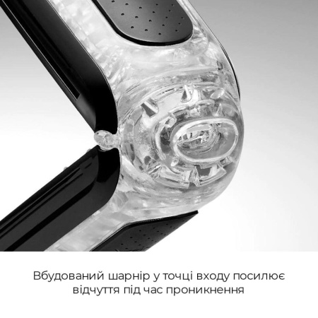 Мастурбатор Tenga Flip Zero Black, изменяемая интенсивность стимуляции, раскладной || Мастурбатор Tenga Flip Zero Black, змінна інтенсивність стимуляції, розкладний