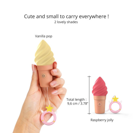Вибратор-мороженое Love To Love CAND'ICE — VANILLA POP || Вібратор-морозиво Love To Love CAND'ICE — VANILLA POP