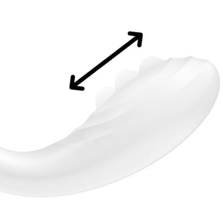 Вибратор с жемчужной стимуляцией точки G Satisfyer Rrrolling Pleasure White || Вібратор із перлинною стимуляцією точки G Satisfyer Rrrolling Pleasure White