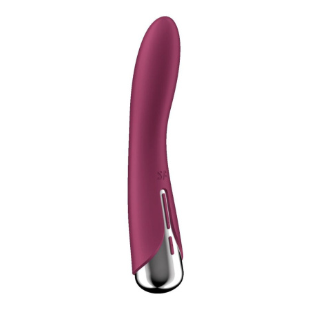 Вибратор точки G с вращением Satisfyer Spinning Vibe 1 Red, 2 мотора || Вібратор точки G з обертанням Satisfyer Spinning Vibe 1 Red, 2 мотори