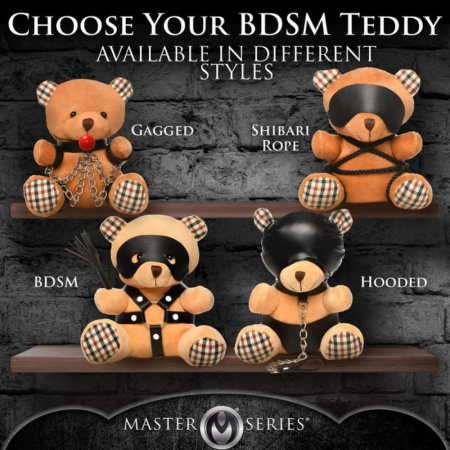Игрушка плюшевый медведь ROPE Teddy Bear Plush, 22x16x12см || Іграшка плюшевий ведмідь ROPE Teddy Bear Plush, 22x16x12см