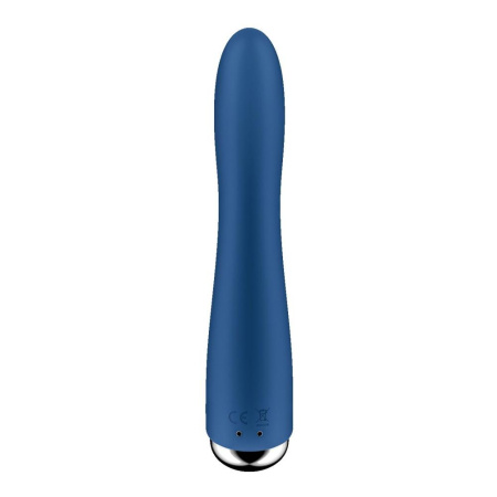 Вибратор точки G с вращением Satisfyer Spinning Vibe 1 Blue, 2 мотора || Вібратор точки G з обертанням Satisfyer Spinning Vibe 1 Blue, 2 мотори