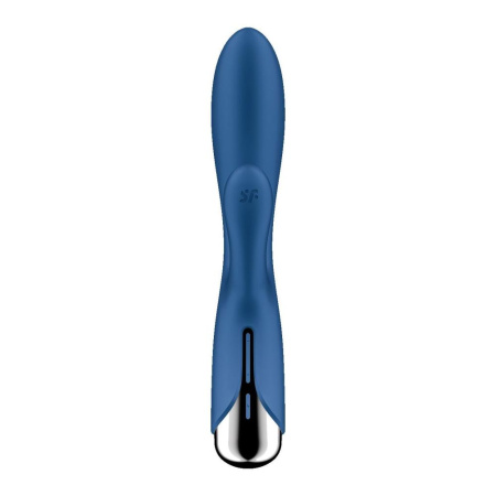 Вибратор-кролик с ротацией Satisfyer Spinning Rabbit 1 Blue, 3 мотора || Вібратор-кролик з ротацією Satisfyer Spinning Rabbit 1 Blue, 3 мотори