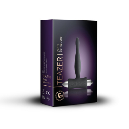 Анальный вибратор Rocks Off Petite Sensations - Teazer Black || Анальний вібратор Rocks Off Petite Sensations — Teazer Black