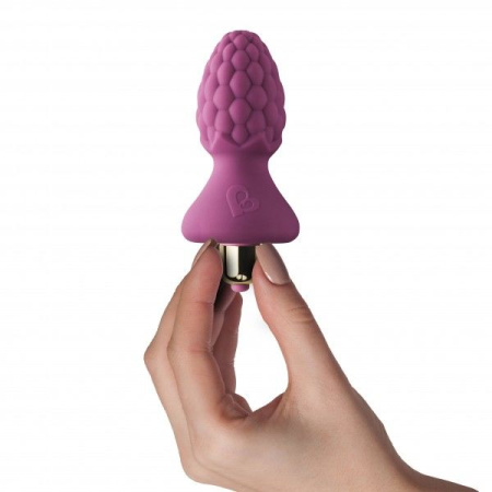 Анальный вибростимулятор Rocks Off Ass-Berries 7 Raspberry || Анальний вібростимулятор Rocks Off Ass-Berries 7 Raspberry