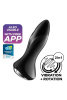 Анальная смарт-вибропробка с жемчужным массажем Satisfyer Rotator Plug 1+ Black || Анальна смарт-вібропробка із перлинним масажем Satisfyer Rotator Plug 1+ Black