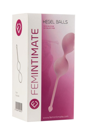 Вагинальные шарики Femintimate Kegel Balls, диаметр 3,5 см, масса 77 г || Вагінальні кульки Femintimate Kegel Balls, діаметр 3,5 см, маса 77 г