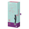 Вибратор-кролик с вибромассажером Satisfyer Triple Lover Grey, 3 мотора || Вібратор-кролик з вібромасажером Satisfyer Triple Lover Grey, 3 мотори