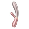 Смарт вибратор-кролик с подогревом Satisfyer Hot Lover Pink || Смарт вібратор-кролик із підігрівом Satisfyer Hot Lover Pink