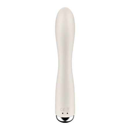 Вибратор-кролик с ротацией Satisfyer Spinning Rabbit 1 Beige, 3 мотора || Вібратор-кролик з ротацією Satisfyer Spinning Rabbit 1 Beige, 3 мотори