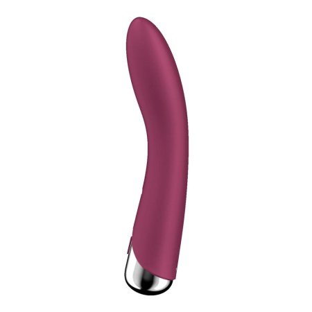 Вибратор точки G с вращением Satisfyer Spinning Vibe 1 Red, 2 мотора || Вібратор точки G з обертанням Satisfyer Spinning Vibe 1 Red, 2 мотори
