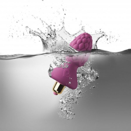 Анальный вибростимулятор Rocks Off Ass-Berries 7 Raspberry || Анальний вібростимулятор Rocks Off Ass-Berries 7 Raspberry