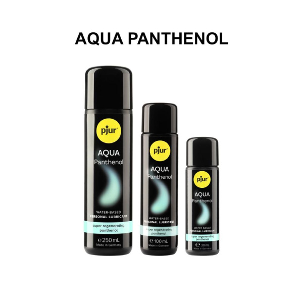 Смазка на водной основе pjur Aqua Panthenol 250 мл с пантенолом, уход и увлажнение