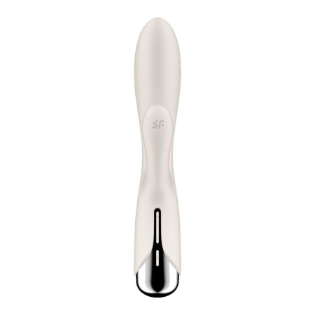 Вибратор-кролик с ротацией Satisfyer Spinning Rabbit 1 Beige, 3 мотора || Вібратор-кролик з ротацією Satisfyer Spinning Rabbit 1 Beige, 3 мотори