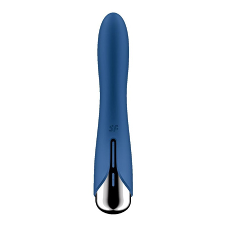 Вибратор точки G с вращением Satisfyer Spinning Vibe 1 Blue, 2 мотора || Вібратор точки G з обертанням Satisfyer Spinning Vibe 1 Blue, 2 мотори