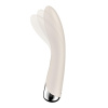 Вибратор точки G с вращением Satisfyer Spinning Vibe 1 Beige, 2 мотора || Вібратор точки G з обертанням Satisfyer Spinning Vibe 1 Beige, 2 мотори