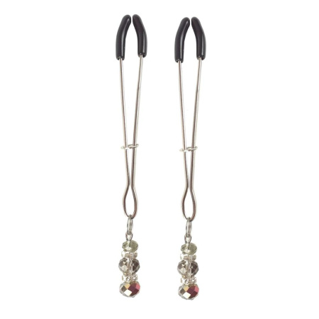 Зажимы для сосков Art of Sex - Nipple Clamps Lovely Grey || Затискач для сосків Art of Sex - Nipple Clamps Lovely Grey