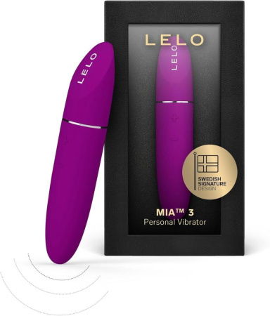 Шикарная вибропуля LELO Mia 3 Deep Rose || Шикарна віброкуля LELO Mia 3 Deep Rose