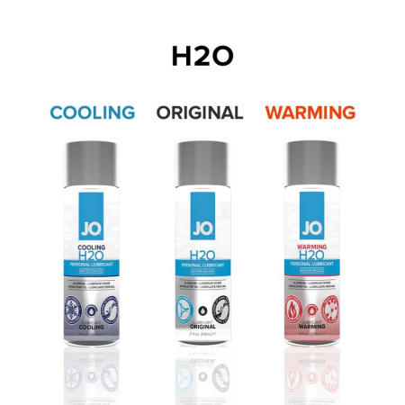Охлаждающая смазка на водной основе JO H2O COOLING (30 мл) с ментолом, растительный глицерин || Охолоджувальна змазка на водній основі JO H2O COOLING (30 мл) з ментолом, рослинний гліцерин
