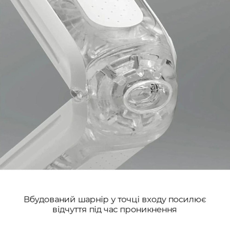 Мастурбатор Tenga Flip Zero White, изменяемая интенсивность стимуляции, раскладной || Мастурбатор Tenga Flip Zero White, змінна інтенсивність стимуляції, розкладний