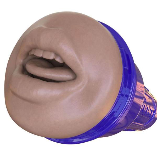 Мастурбатор-ротик Fleshlight Boost Blow Light Medium Flesh  с плавающими кольцами