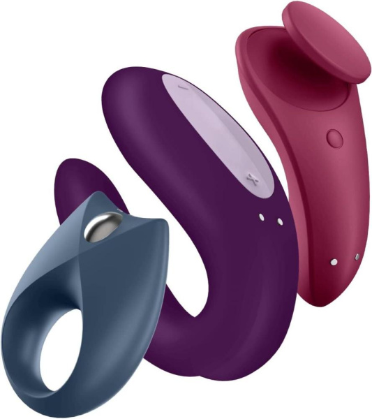 Набор Satisfyer Partner Box 3 (Double Joy, Sexy Secret + Royal One)