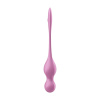 Вагинальные смарт-шарики с вибрацией Satisfyer Love Birds 1 Connect App Pink, 78 г || Вагінальні смарт-кульки з вібрацією Satisfyer Love Birds 1 Connect App Pink, 78 г
