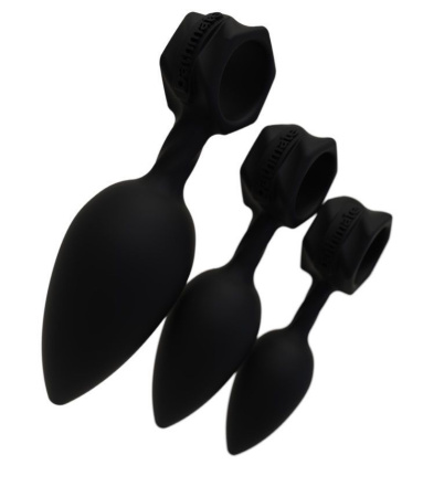 Набор анальных пробок Bathmate Anal Training Plugs, диаметр 2,5см - 3,1см - 3,8см || Набір анальних пробок Bathmate Anal Training Plugs, діаметр 2,5 см - 3,1см - 3,8см