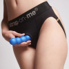 Насадка для страпона Strap-On-Me Dildo Plug Balls Blue Metallic L || Насадка для страпона Strap-On-Me Dildo Plug Balls Blue Metallic L