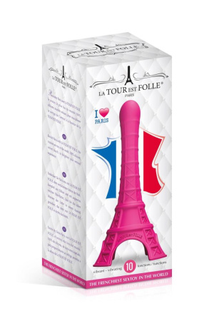 Вибратор La Tour Est Folle Paris Pink || Вібратор La Tour Est Folle Paris Pink