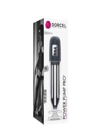 Вакуумная помпа Dorcel POWER PUMP PRO для члена длиной до 20см, диаметр до 5см || Вакуумна помпа Dorcel POWER PUMP PRO для члена довжиною до 20 см, діаметр до 5 см