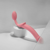 Безремневой страпон Strap-On-Me Rose M, полностью регулируемый, диаметр 3,3см || Безремінний страпон Strap-On-Me Rose M, повністю регульований, діаметр 3,3 см