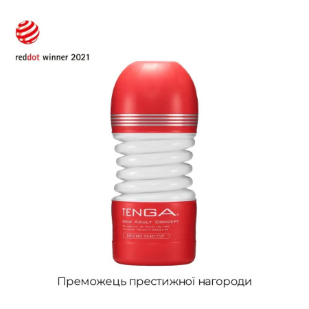 Мастурбатор Tenga Rolling Head Cup с интенсивной стимуляцией головки || Мастурбатор Tenga Rolling Head Cup з інтенсивною стимуляцією головки
